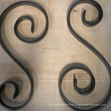 Cast iron C Scrolls S Scrolls for Gate and Fence decoration fittings